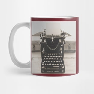 Vintage Typewriter Mug